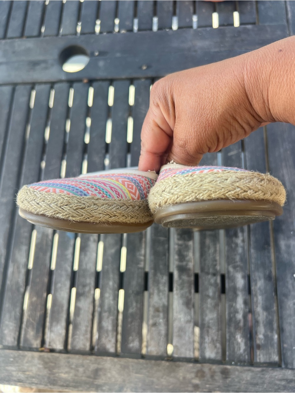Stitch and Turn size 7.5 Espadrilles - Picture 4 of 6